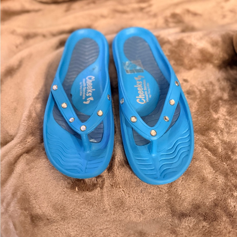 Cheeks Blue Women's Sandals